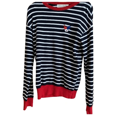 Pre-owned Etre Cecile Jumper In Blue