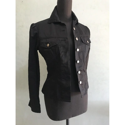 Pre-owned John Richmond Jacket In Black