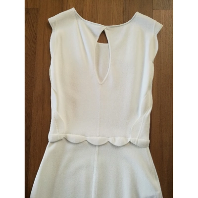 Pre-owned Fendi White Dress