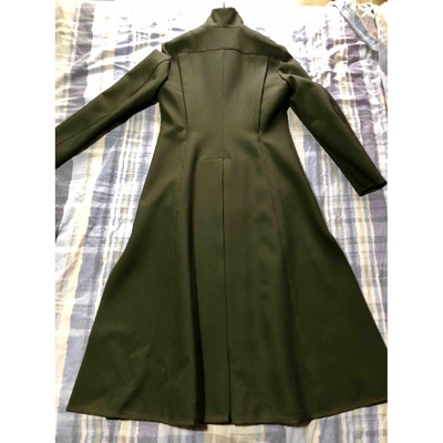 Pre-owned Narciso Rodriguez Coat In Black
