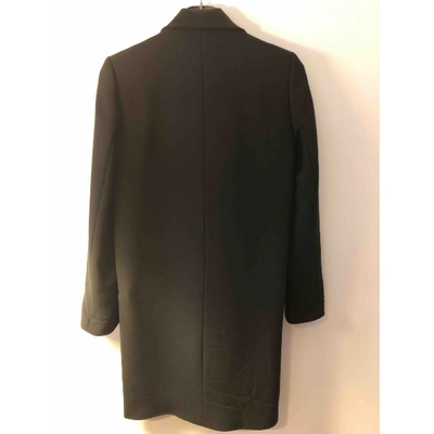 Pre-owned Stella Forest Wool Coat In Black