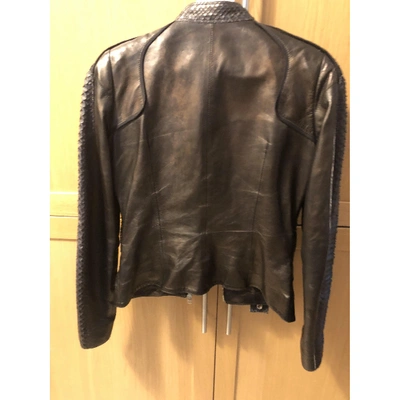 Pre-owned Jitrois Leather Jacket