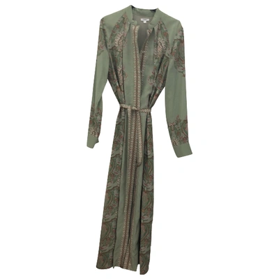 Pre-owned Vilshenko Silk Mid-length Dress In Multicolour