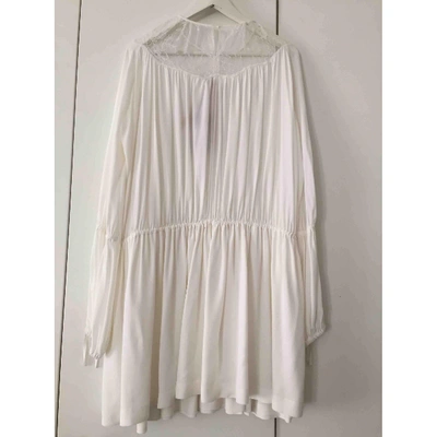 Pre-owned N°21 Mini Dress In White