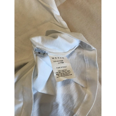 Pre-owned Pinko White Cotton Top