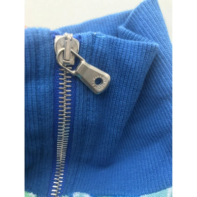 Pre-owned Dolce & Gabbana Blue Cotton Jumpsuit