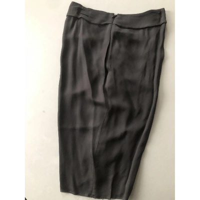 Pre-owned Isabel Marant Black Silk Skirt
