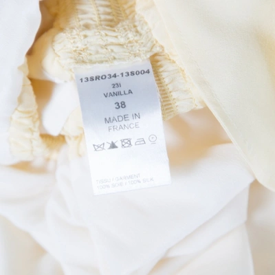 Pre-owned Chloé Yellow Silk Dress