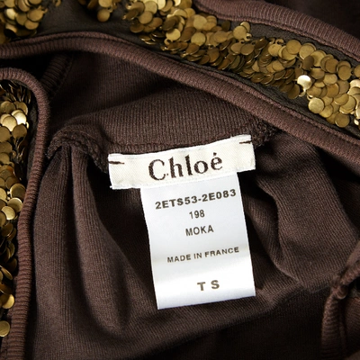 Pre-owned Chloé Vest In Brown