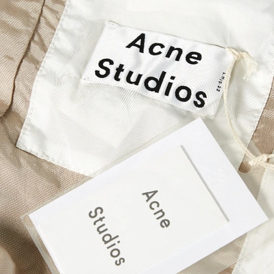 Pre-owned Acne Studios Jacket In White