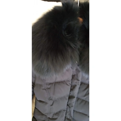 Pre-owned Versace N Black Mink Coat