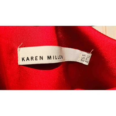 Pre-owned Karen Millen Red Dress
