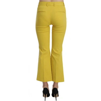 Pre-owned Dolce & Gabbana Trousers In Yellow