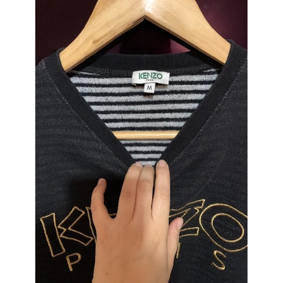 Pre-owned Kenzo Black Cotton Knitwear