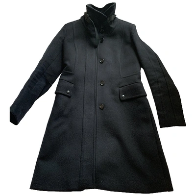 Pre-owned Belstaff Navy Wool Coat