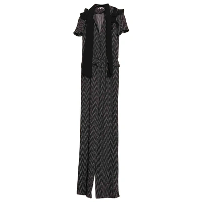 Pre-owned Patrizia Pepe Jumpsuit In Black