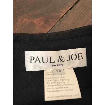 Pre-owned Paul & Joe Wool Skirt In Black