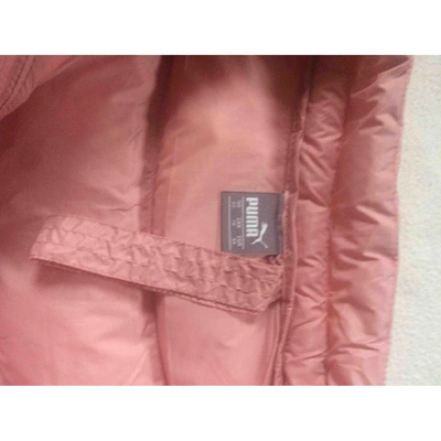 Pre-owned Puma Pink Coat