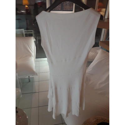 Pre-owned Alaïa Mid-length Dress In White