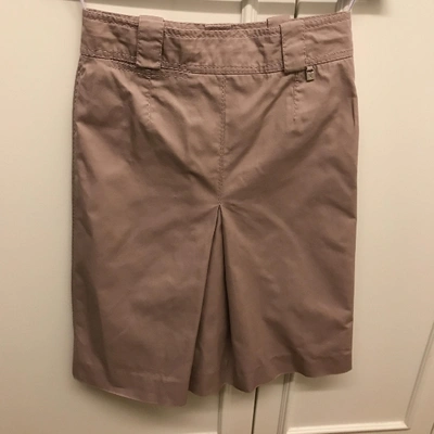 Pre-owned Louis Vuitton Mid-length Skirt In Pink