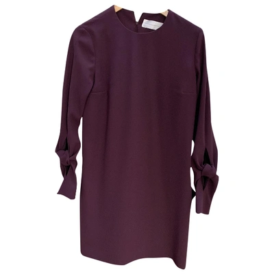 VICTORIA BECKHAM Pre-owned Dress In Purple