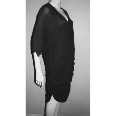 Pre-owned Mm6 Maison Margiela Mid-length Dress In Grey