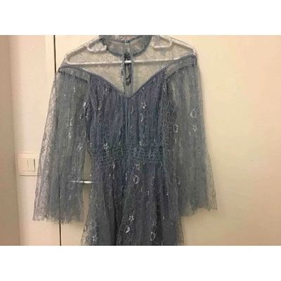 Pre-owned Alice Mccall Blue Dress