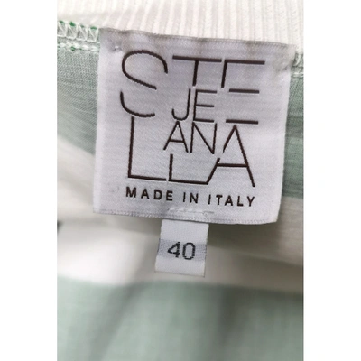 Pre-owned Stella Jean Green Cotton Knitwear