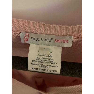 Pre-owned Paul & Joe Sister Pink Viscose Knitwear