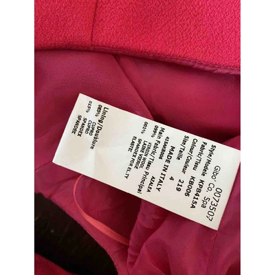 Pre-owned Michael Kors Pink Wool Dress