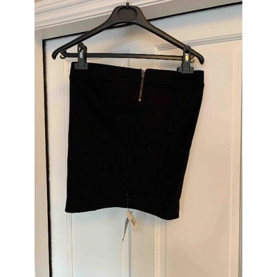 Pre-owned A.l.c Mini Skirt In Black