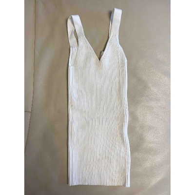 Pre-owned Maje Spring Summer 2019 Wool Vest In White
