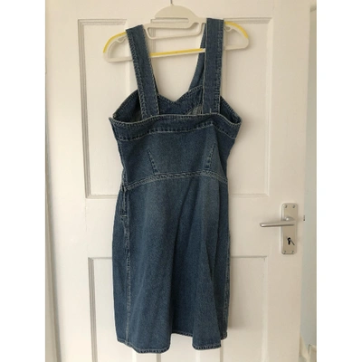 Pre-owned Paige Jeans Mini Dress In Blue