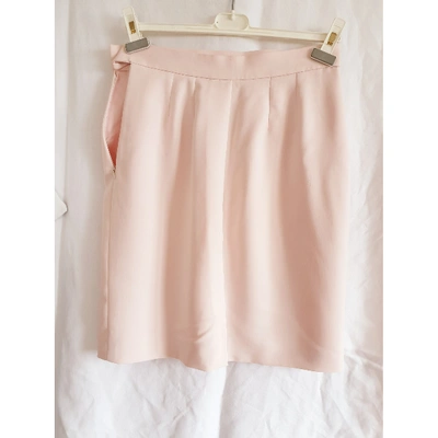 Pre-owned Saint Laurent Mid-length Skirt In Pink