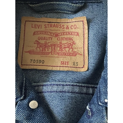 Pre-owned Levi's Jacket In Blue