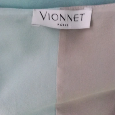 Pre-owned Vionnet Silk Mini Dress In Multicolour