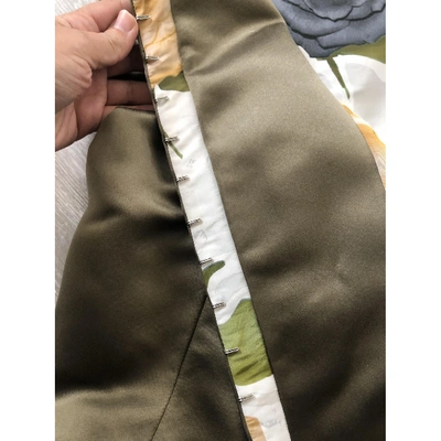 Pre-owned Louis Vuitton Silk Jacket In Khaki