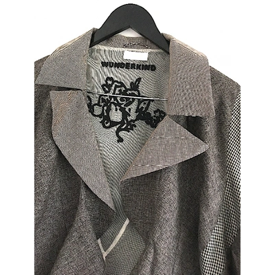 Pre-owned Wunderkind Grey Linen Jacket