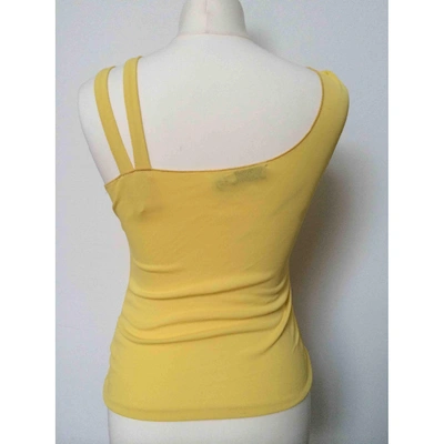 Pre-owned Emporio Armani Vest In Yellow