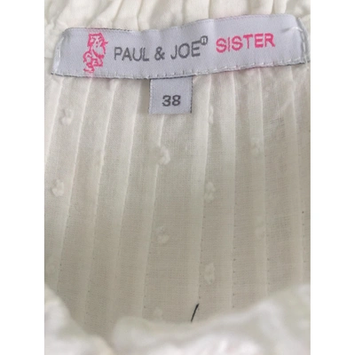 Pre-owned Paul & Joe Sister Mini Dress In White