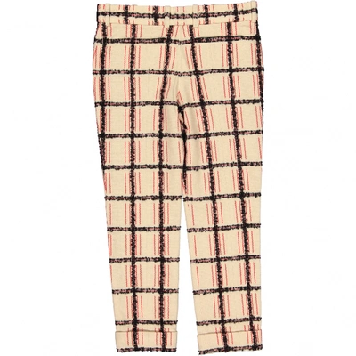 Pre-owned Chloé Wool Short Pants In Beige