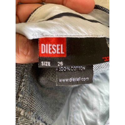 Pre-owned Diesel Skirt In Blue