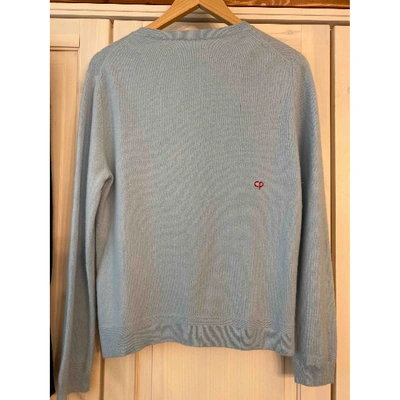 Pre-owned Chinti & Parker Blue Cashmere Knitwear