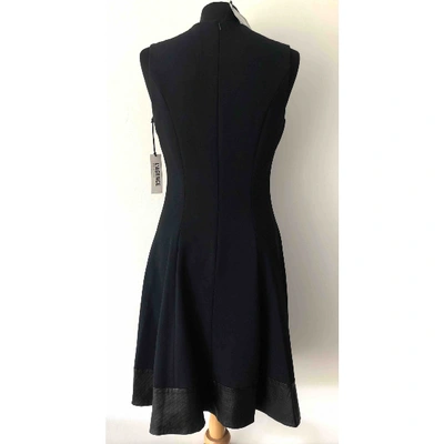 Pre-owned L Agence Mid-length Dress In Navy