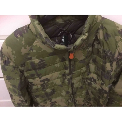 Pre-owned Save The Duck Green Synthetic Jacket