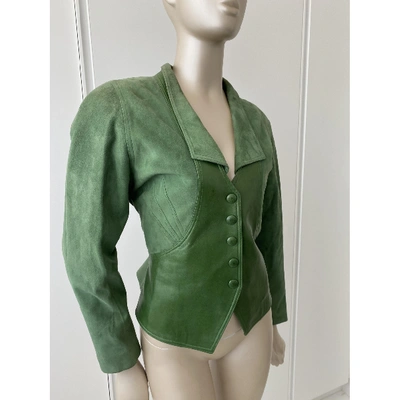 Pre-owned Jitrois Jacket In Green