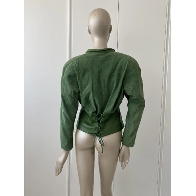 Pre-owned Jitrois Jacket In Green