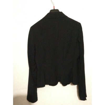 Pre-owned Daniele Alessandrini Short Waistcoat In Black