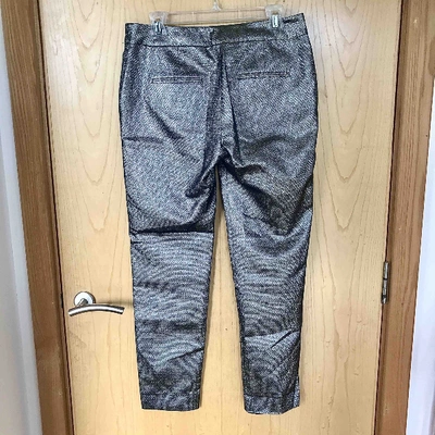 Pre-owned Claudie Pierlot Silver Trousers