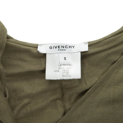 Pre-owned Givenchy Khaki Jumpsuit